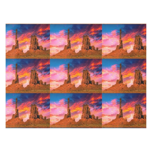 Monument Valley Tafelkleed (Voorkant (Horizontaal))