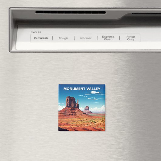 Monument Valley Travel Navajo Nation Butte Magneet (Insitu (Vaatwasser))