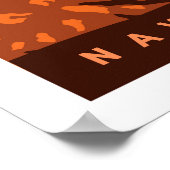 Monument Valley Travel Poster Wall Art print (Hoek)