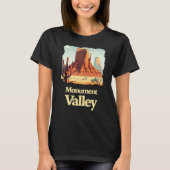 Monument Valley Utah 1 T-shirt (Voorkant)