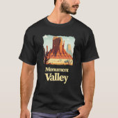 Monument Valley Utah 1 T-shirt (Voorkant)