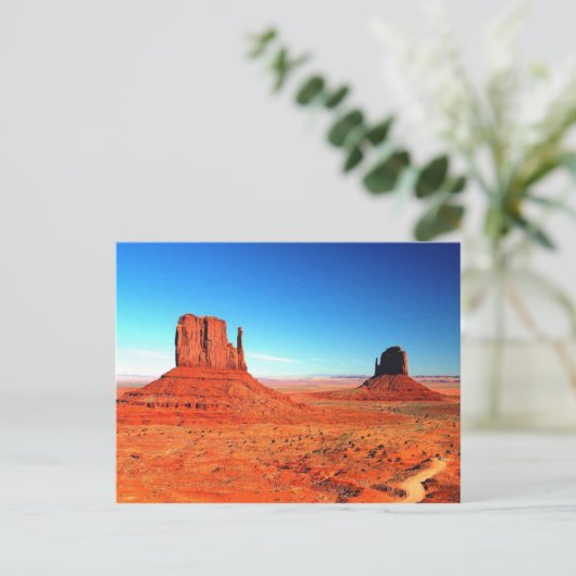 Monument Valley, Utah Briefkaart (Staand voorkant)