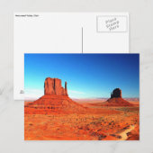 Monument Valley, Utah Briefkaart (Voorkant / Achterkant)