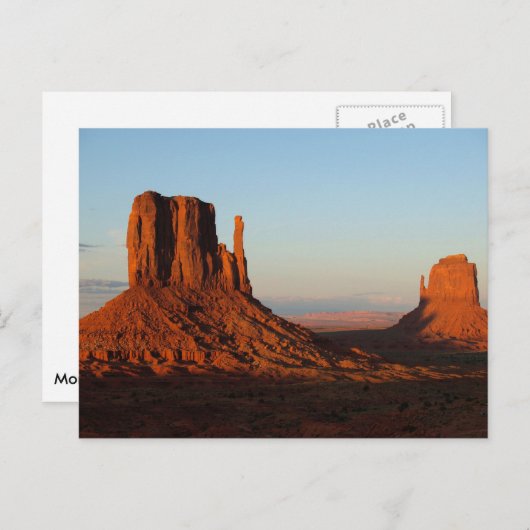 Monument Valley, Utah Briefkaart (Voorkant / Achterkant)