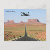 Monument Valley Utah Briefkaart (Voorkant)