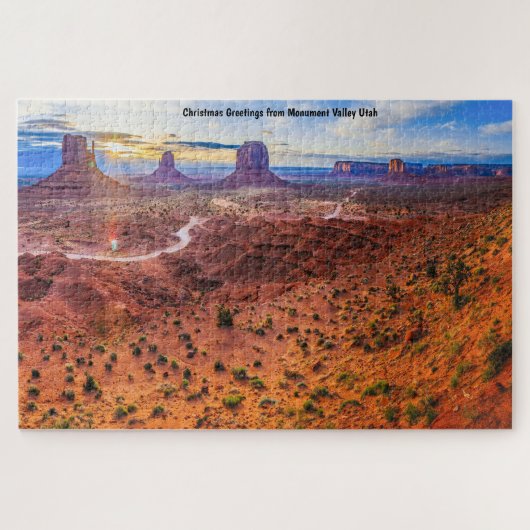 Monument Valley Utah. Jigzaag Puzzle Legpuzzel (Horizontaal)