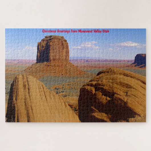 Monument Valley Utah. Jigzaag Puzzle Legpuzzel (Horizontaal)