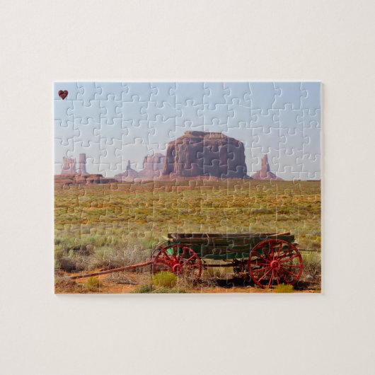 Monument Valley Utah Jigzaag Puzzle Legpuzzel (Horizontaal)