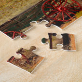 Monument Valley Utah Jigzaag Puzzle Legpuzzel (Zijkant)