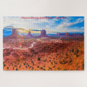 Monument Valley Utah. kerstcadeautjes Legpuzzel (Horizontaal)