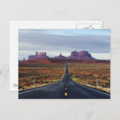 Monument Valley Utah klassieke scène Briefkaart (Voorkant / Achterkant)