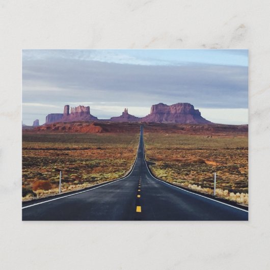 Monument Valley Utah klassieke scène Briefkaart (Voorkant)