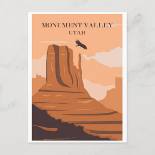 Monument Valley Utah Travel Briefkaart