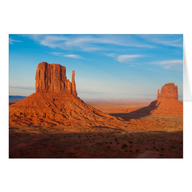 Monument Valley Utah woestijn handschoenen in pano (Voorkant Horizontaal)