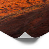 Monument Valley Utah woestijn handschoenen in pano Poster (Hoek)