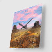 Monument Valley Vierkante Klok (Hoek)