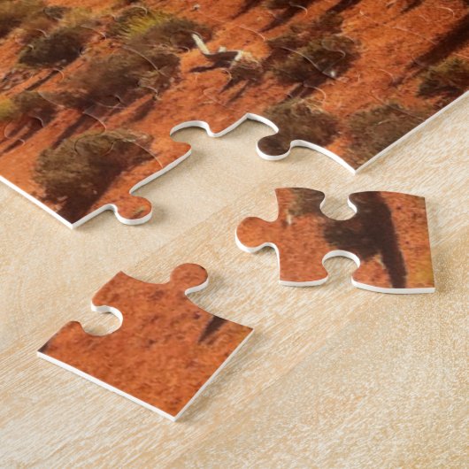 Monument Valley woestijnfoto Utah Legpuzzel (Zijkant)