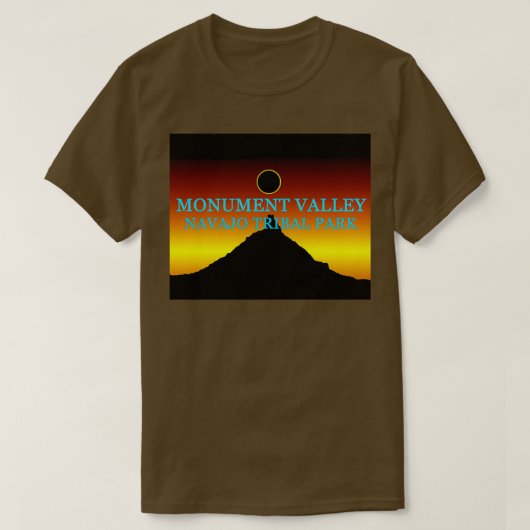 Monument Valley work B T-shirt (Design voorkant)