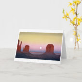 Monument Valley, Yoshida, Woodcut Kaart (Gele Bloem)