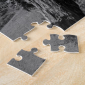 Monument Valley Zwart-wit Legpuzzel (Zijkant)