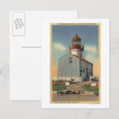 Monument van Cabrillo Nat'l, vuurtoren van Point L Briefkaart (Voorkant / Achterkant)