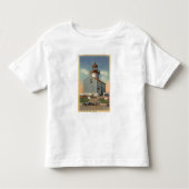 Monument van Cabrillo Nat'l, vuurtoren van Point L Kinder Shirts (Voorkant)