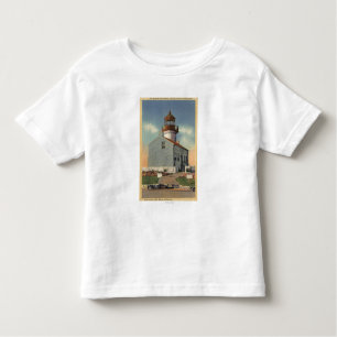 Monument van Cabrillo Nat'l, vuurtoren van Point L Kinder Shirts