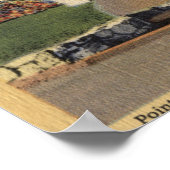 Monument van Cabrillo Nat'l, vuurtoren van Point L Poster (Hoek)