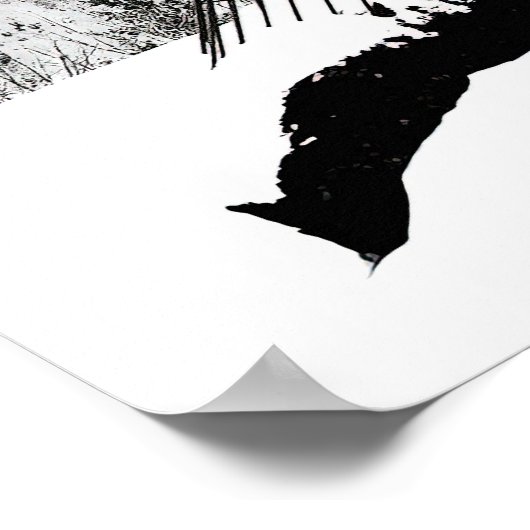 Monument van de Derde Engel - Tsjernobyl, Oekraïne Poster (Hoek)