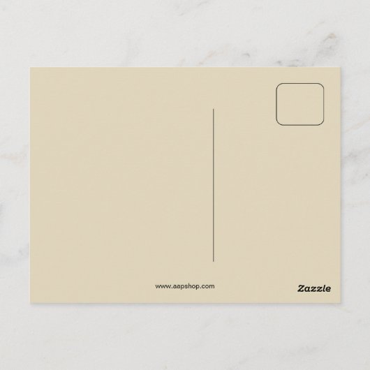 Monument van de  soldaat Olympia WA Briefkaart (Achterkant)