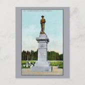 Monument van de  soldaat Olympia WA Briefkaart (Voorkant)