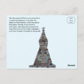 Monument van de Staten - Kissimmee Florida Briefkaart (Achterkant)