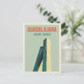 Monument van Guadalajara, illustratie van Jalisco  Briefkaart (Staand voorkant)