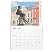 Monument van Johann Sebastian Bach, 2026 Kalender (Mar 2026)