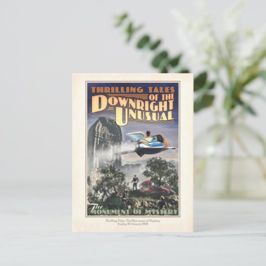 Monument van Mystery Briefkaart (Staand voorkant)