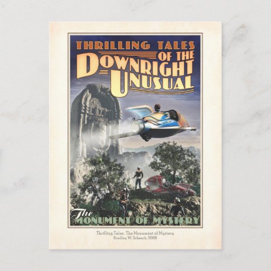 Monument van Mystery Briefkaart (Voorkant)