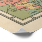 Monument voor -Berlijn Duitsland (1902) Poster (Hoek)