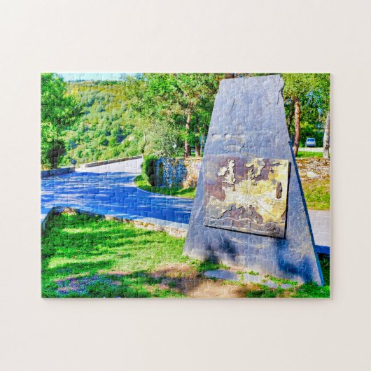 Monument voor de Camino de Santiago Legpuzzel (Horizontaal)