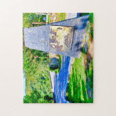 Monument voor de Camino de Santiago Legpuzzel (Verticaal)