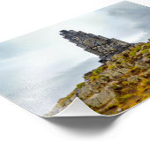 Monument voor de IJslandse dichter Stephan G. Step Foto Afdruk (Hoek)