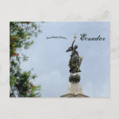 Monument voor de onafhankelijkheid van Quito Ecuad Briefkaart (Voorkant)