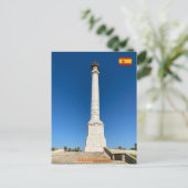 Monument voor de Ontdekkers, Palos de la Frontera Briefkaart (Staand voorkant)
