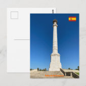Monument voor de Ontdekkers, Palos de la Frontera Briefkaart (Voorkant / Achterkant)