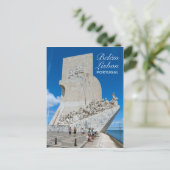 Monument voor de ontdekkingen, Belem Lissabon Port Briefkaart (Staand voorkant)