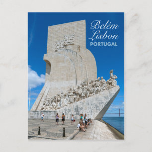 Monument voor de ontdekkingen, Belem Lissabon Port Briefkaart