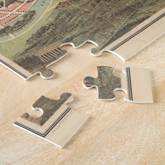 Monument voor de -Parijs-Frankrijk (1882) Legpuzzel (Zijkant)