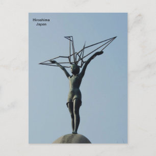 Monument voor de Vrede van de Kinderen in Hiroshim Briefkaart