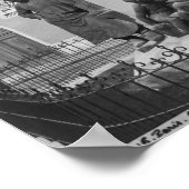 Monument voor Emile Zola Poster (Hoek)