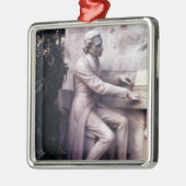 Monument voor Frederic Chopin Metalen Ornament (Links)