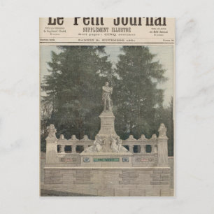 Monument voor Gambetta in Ville-d'Avray Briefkaart